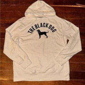 Medium Taylor Swift The Black Dog Bar White Hoodie